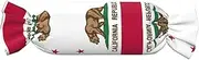 GaxfjRu California state flag print Men's Crewneck Sweater Soft Casual Sweaters for Men Classic Loose Fit Pullover Sweaters