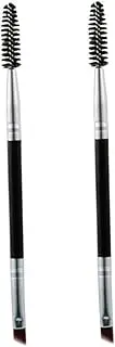 Eyebrow Brush Angled Eye Brow Tint Brush Duo Eyebrow Spoolie Brush for Eye Makeup 2PCS Tools for Women