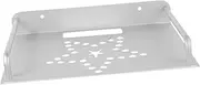 HOMSFOU Aluminum Projector Wall Mount Bracket Lightweight Floating Shelf for Projectors Routers Tv Boxes Tool Installation for Home Office Entertainment Systems
