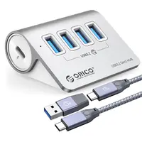在飛比找Coupang 酷澎優惠-Orico Type C 被動&主動式 4 連接埠 USB 