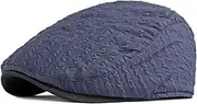 [NALITARE] Men's Polyester Rainproof Flat Ivy Gatsby Newsboy Driving Cap Hat