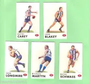 #D524. 1996 NORTH MELBOURNE KANGAROOS AFL SELECT STAND UP CARDS