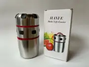 Hanye Orange Juice Squeezer - Stainless Steel - Easy to Use - Easy to Clean