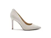 Sam Edelman Women Hazel Pump Bright White Leather Size 7.5 M New With Box