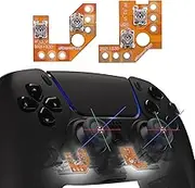 eXtremeRate Drifix Thumbsticks Drift Fix Repair Kit for PS5 Controller BDM-010 BDM-020 BDM-030 BDM-040, Custom Analog Stick Joystick Regulator Circuit Board for PS5 Controller