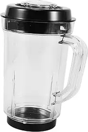FONDOTIN Smoothie Cup Replacement for Blender Plastic Cup Part Reusable and Dishwasher Safe Compact Design for Home and Bar Use Easy to Install and Clean