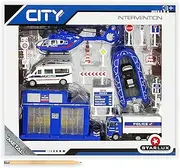 STARLUX CITY-CITY-806102 806102 Metal Vehicle Suitcase Assortment Blue