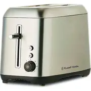 Russell Hobbs RHT82BRU Carlton 2 Slice Toaster Brushed Stainless Steel