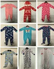Brand New Carter's Baby Full-Zip Fleece One Piece Suit Loungewear 6M-24M Unisex