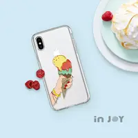 在飛比找PChome24h購物優惠-INJOY mall iPhone 6(s) 冰淇淋戀曲透明