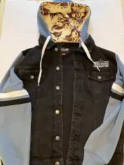 STAR WARS CELEBRATION 2022 KEY ART DENIM HOODED JACKET SIZE SMALL