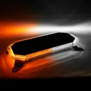 Pro LED SLP1018AC 18" Amber/White LED Light Bar With 19 Flash Patterns