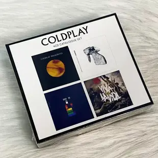 正版 酷玩樂隊套裝專輯 Coldplay catalogue set 4CD唱片