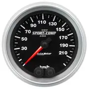 Autometer Sport-Comp II Speedo With Internal GPS Antenna - 3 3/8 Inch, AU3680-M