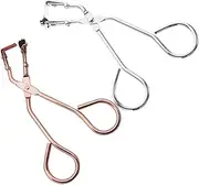 OSOLADY 2Pcs Eyelash Curlers for Women Comfortable Grip Eyelash Curling Tool Durable Eyelash Curlers with Design for Makeup Application Curls