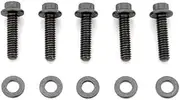 ARP 641-1000 Black Oxide 5/16-18" RH Thread 1.000" UHL 12-Point Bolt with 3/8" Socket and Washer, (Set of 5)