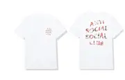 DS Anti Social Social Club ASSC Bed WHITE Tee in hand Bape Kith CPFM Kaws Vlone
