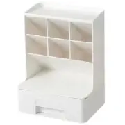 Pen Holder Marker Storage Box Office Desk Tidy Organizer Plastic Dorm