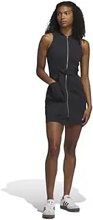 [adidas] GO-to Women's Twist Knit Sleeveless Full Zip Dress