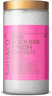 Salts & Co Boho Beach Babe Scented Epsom Bath Salts 1KG
