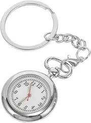 [Gatuida] Nurse Pocket Watch Keychain Fob Watch with Keyring Design for Convenient Use present for Nursing Professionals and Medical Workers