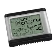 1 PC Indoor LCD Touchscreen Digital Display Thermometer Hygrometer Monitor