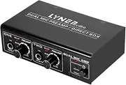 Speaker Sunzimeng LINEPAUDIO A961 2-Channel Microphone Amplifier Electric Guitar Electric Bass Amplifier(Black) (Color : Black)