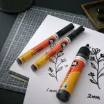 德國 MOLOTOW ONE4ALL 壓克力墨水麥克筆 壓克力麥克筆 細字 1MM / 2MM 補充墨水 黑色『胖媽媽』