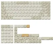 Keychron Low Profile Double Shot PBT LSA Profile Keycap Set Version 2 (Camel)