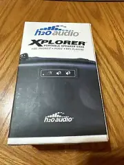 H2O AUDIO XPLORER PORTABLE SPEAKER CASE FOR iPHONES iPODS & MP3 PLAYERS XPL-BK
