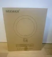 NEEWER 18” Ring Light Kit 55W 5600K Stand, Filters, Remote, and Bag- New