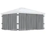 CANOPIA - Netting Set for Dallas 4.9X4.3 Garden Gazebo. Netting Set Only.