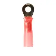 MH18-6R/LK - Brazed Seam Ring Tongue Heat Shrink Terminal - (Pack of 250)