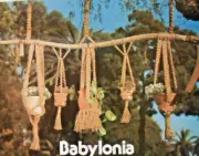 Macrame patterns: shelves, lots of OWLS and plant hangers, Vtg - see pics
