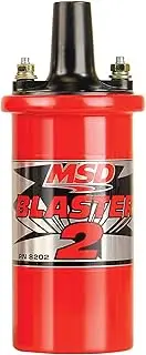 Ignition Coil, Blaster 2, Canister, Round, Oil Filled, Red, 45, 000 V, Each