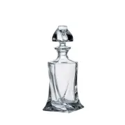 Crystalex A44/050-169 Decanter, 17-Ounce Bohemian Crystal Glass