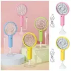 Electric Shock Insect Racket Mini Mosquito Killer Lamp Fly Bug Zapper Bedroom