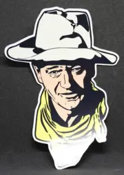 John Wayne Vinyl Sticker / Decal - Rio Bravo - Fort Apache - Rio Grande