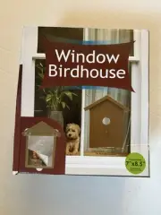 Window Suction Cup Bird House Suction w/ See Through Two way Mirror Bird Nesting