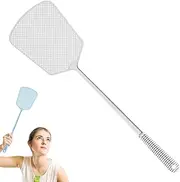 Fly Swat Shatter - Heavy-Duty Outdoor Fly Swatter, Outdoor Events Fly Swatter | Pp, 45g Long Hand Swatter, Multi-Functional Flyswatter for Home/Indoor/Outdoor/Classroom (Random Color)