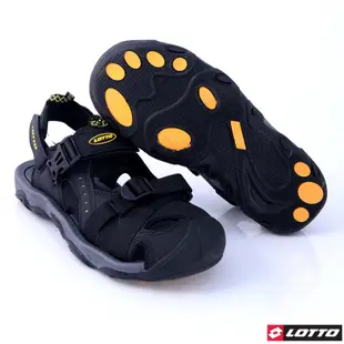 LOTTO 樂得 男款 運動休閒排水護趾涼鞋 鞋頭護趾機能 專利排水大底設計 LT9AMS01【街頭巷口| 嚴質本色】