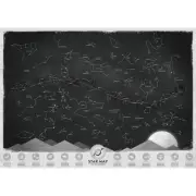 LUCKIES OF LONDON | Glow-in-the-dark Star Map