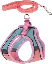 BESPORTBLE 1 Set Reflective Cat Vest and Leash for Safe Outdoor Walking Pet Harness with Long Walking Rope for Kittens and Puppies Comfortable Fit Adorable Colors