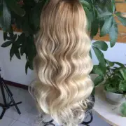 Blonde Lace Front Human Hair Wig Body Wave 13x4 Lace Front Wig for Women