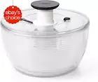 Good Grips 4L Salad Spinner, Large Clear Bowl, Easy Use.