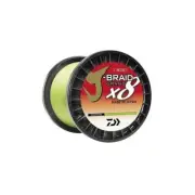 Daiwa J-Braid Grand X8, Bulk, Chartreuse, Mono Dia.= 20lb.