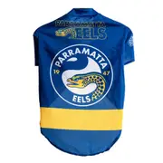 NRL Parramatta Eels Pet Dog/Puppy Sports Breathable Jersey Clothing/Costume