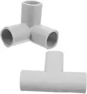 Generic 2pcs Playpen Corner Elbow Fitting T Shaped Joints for Playpen Durable and Flexible Configuration Easy Installation No Tools Required Reliable Stability for Play Fence