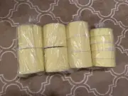Lot Of 12 Mixed Sizes Of 36 Yard Glass Cloth Tape Rolls