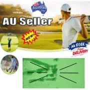 Golf Training Mat Practice Mats Pad Cushion Swing Detection Batting Aid Game RKZ